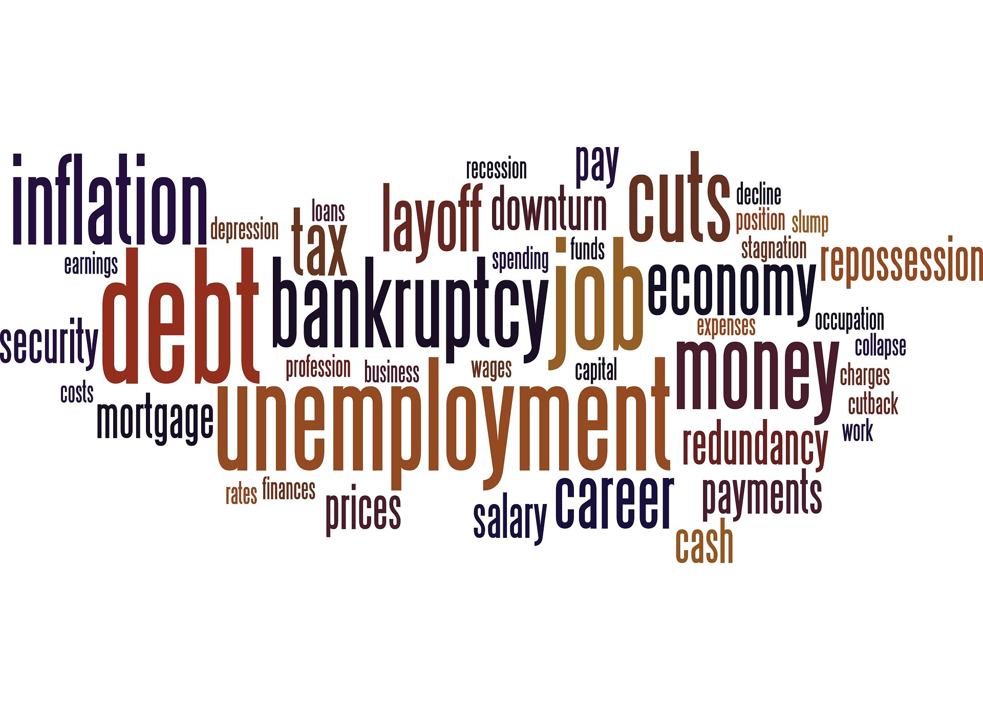 Bad News: Unemployment, inflation, debt