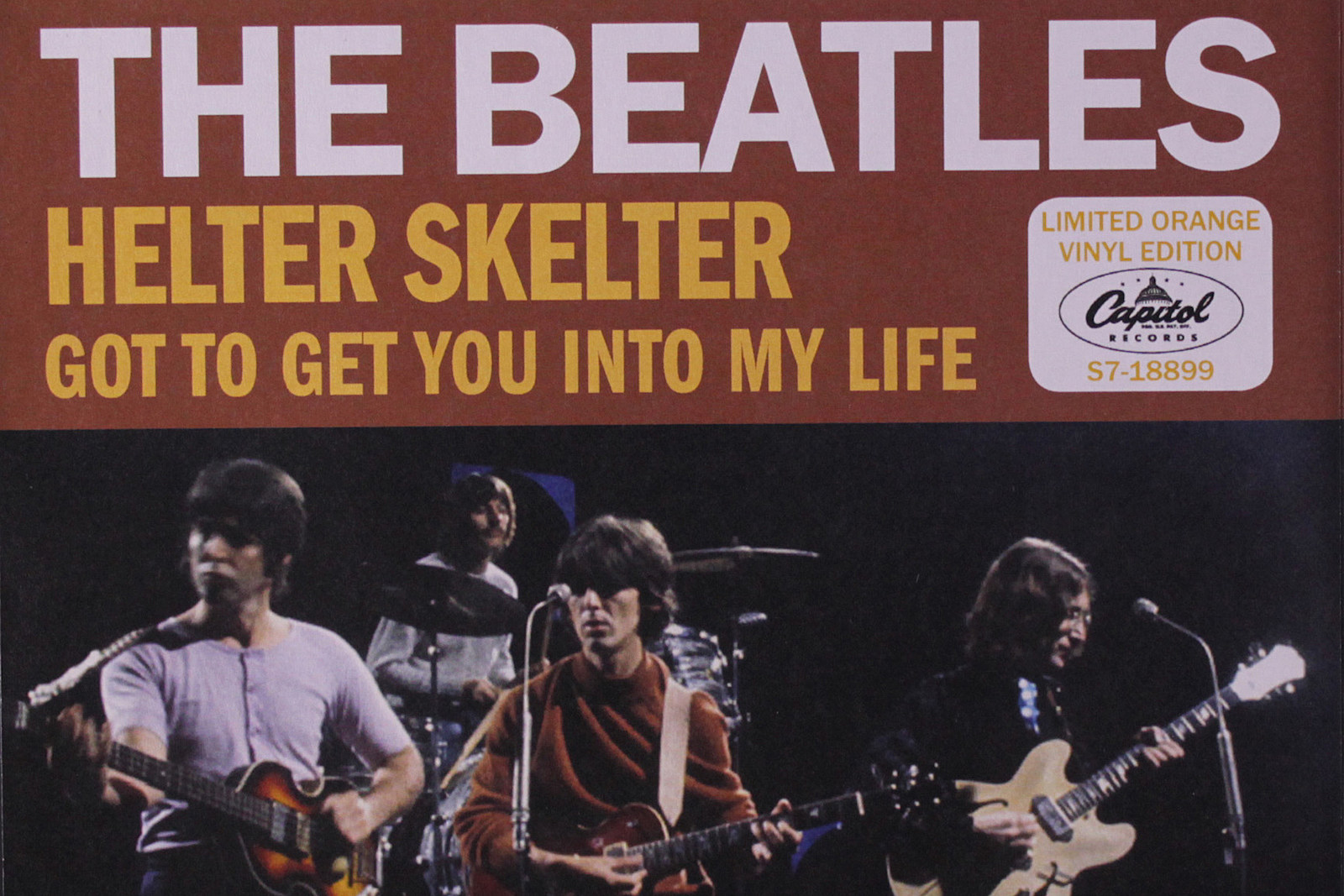 Helter Skelter - The Beatles - single cover