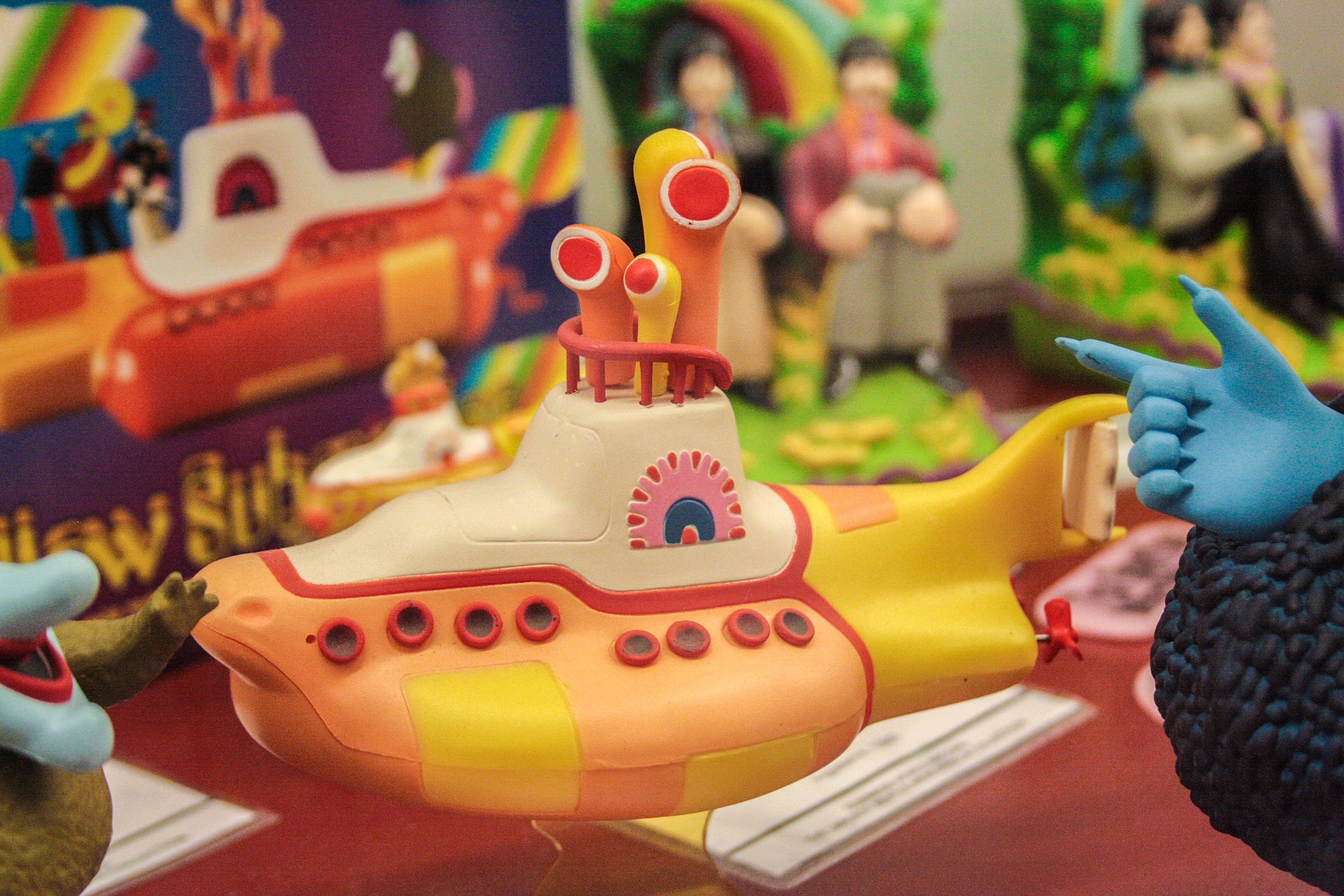 Yellow Submarine, toys, The Beatles