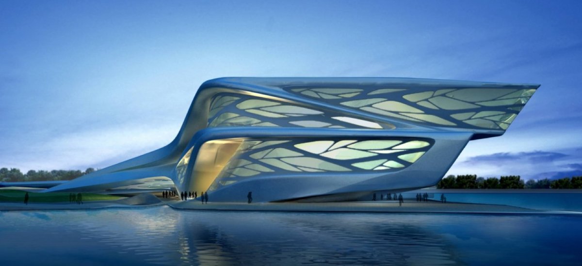 Dubai Opera House: Organic futuristic design by Zaha Hadid