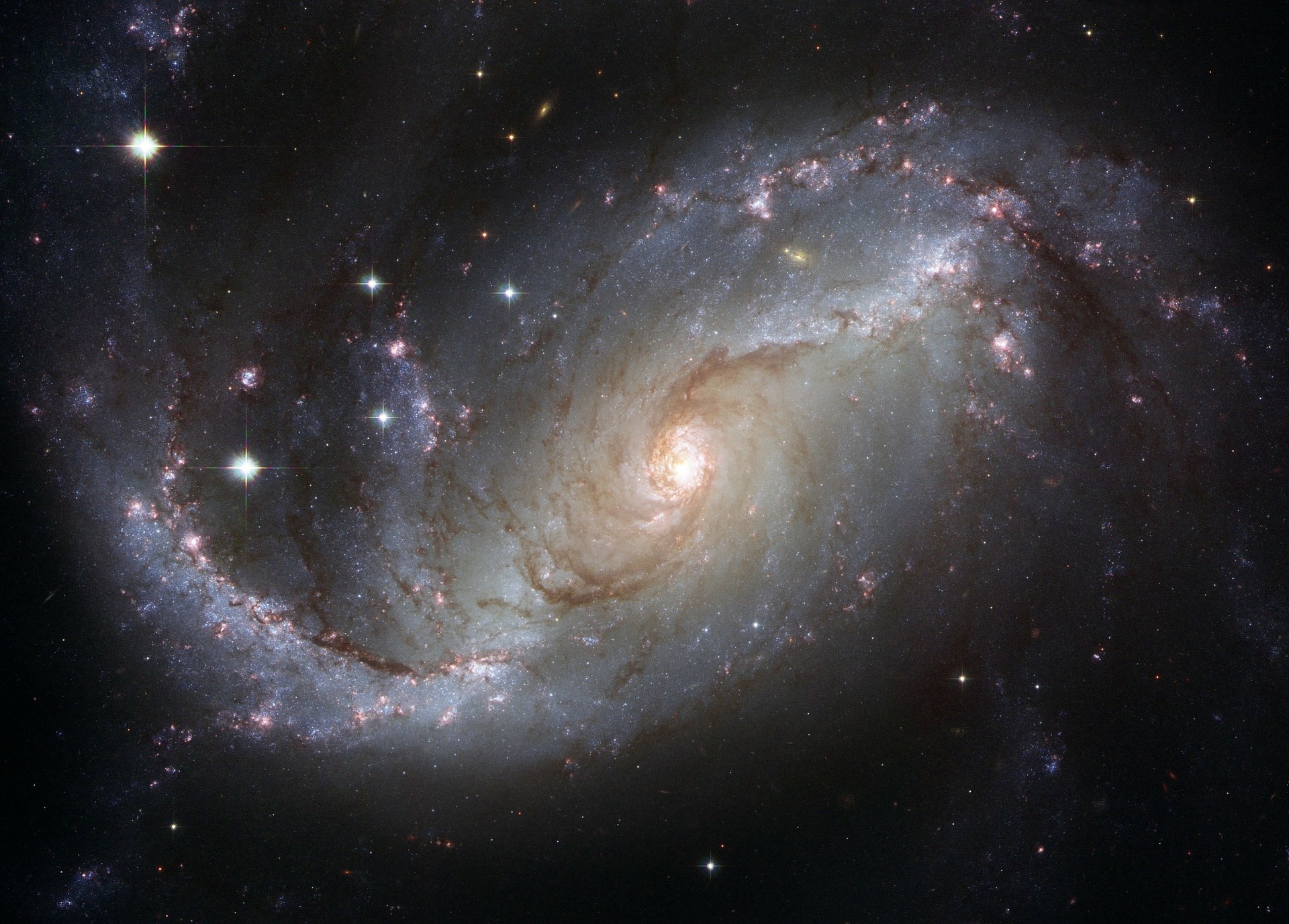 Spiral Galaxy Stars