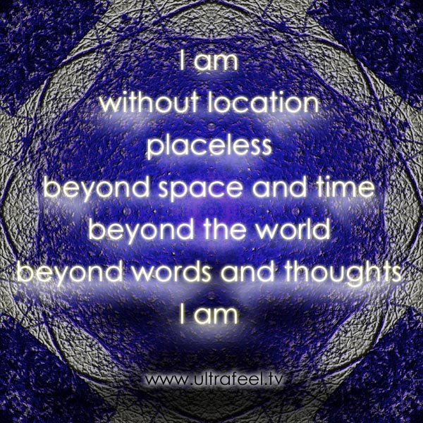 Nisargadatta Maharaj's "I am without location". Advaita-art by h.r.fox Nisargadatta Maharaj's "I am without location". Advaita-art by h.r.fox