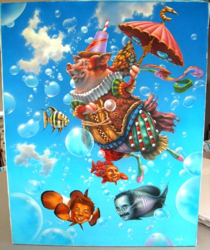 Swine Flu by Bruce Eagle.