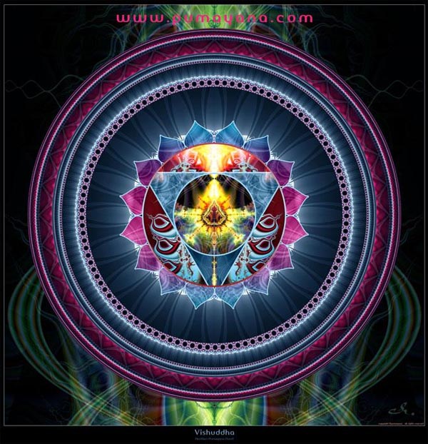 5th chakra: Vishuddha - by Aurélien Pumayana Floret.