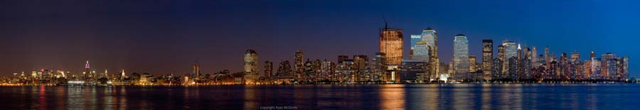 New York Skyline by Ryan McGinnis