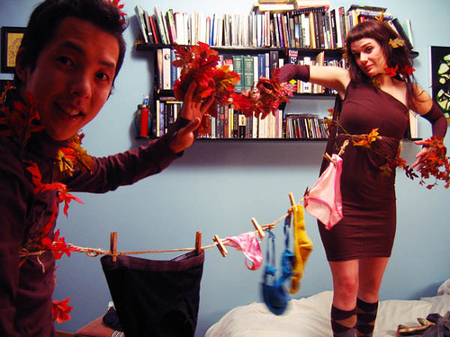 Kenji & Julie's Clothesline costume Kenji & Julie's Clothesline costume