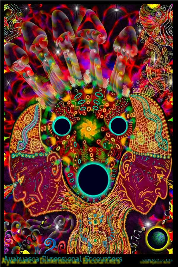 Myztico Campo's "Ayahuasca Dimensional Encounters"