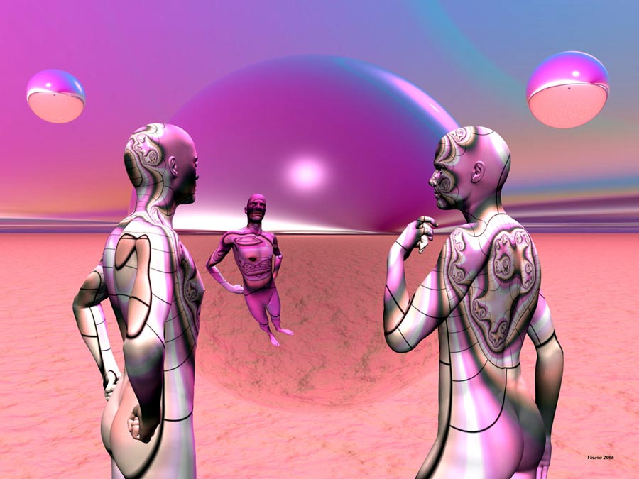 Volovo's "Am I?" Digital Art Volovo's "Am I?" Digital Art