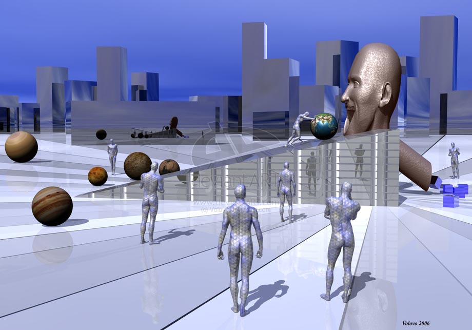 Volovo's digital art: "World Eater"