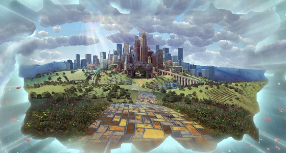 Zoom fantasy graphic movie demo by Infinite Oz.