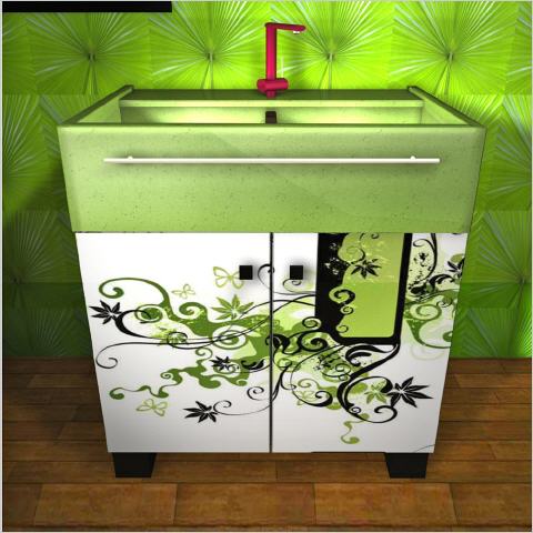 Wash basin design by Dilger brothers : Green dreams