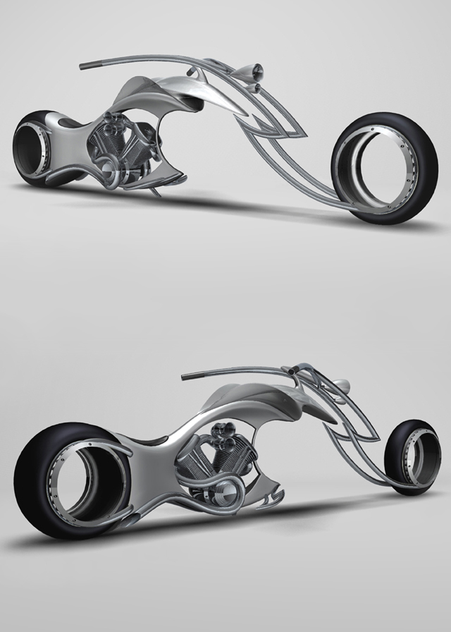 Alexander Kotlyarevsky's concept bike.