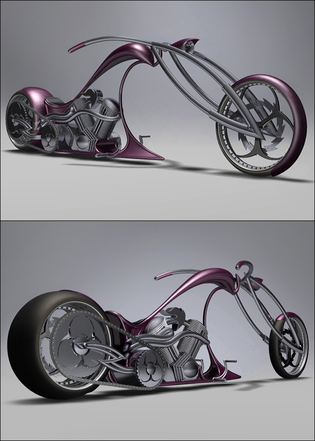 'Stalker' concept bike Alexander Kotlyarevsky.