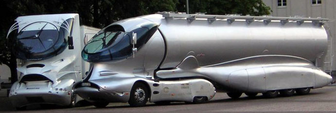 Luigi Colani: Space Truck.