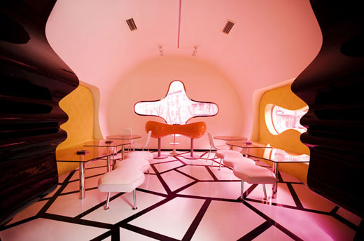 Majik Café : Design by Karim Rashid.