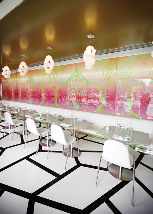 Majik Café : Design by Karim Rashid.
