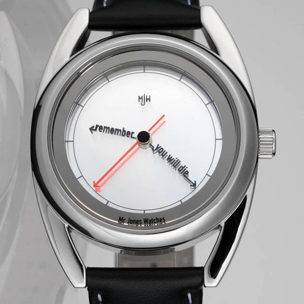 "Remember you will die!" Watch by Mr. Jones Watches.