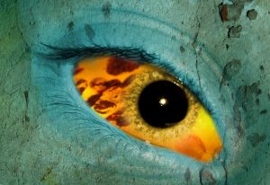 Psychedelic eye. Psychedelisches auge. Psychedelic eye. Psychedelisches auge.