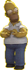 Homer Simpson 3D (gif)