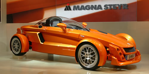 Magna Innovation Lightweigt Auto: Concept Car 'Mila'