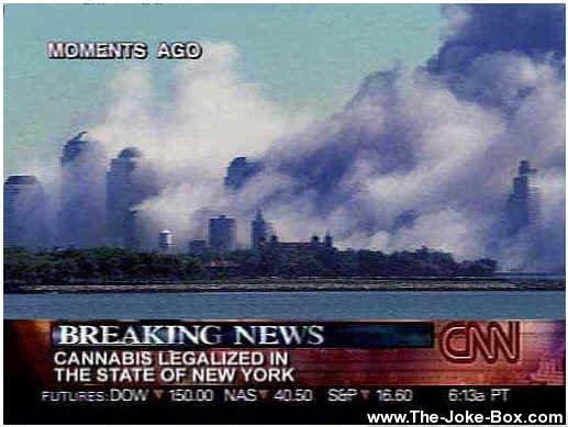 That's what happens when Cannabis gets legal in New York...according to CNN...