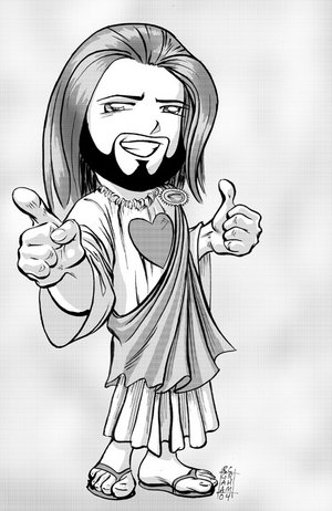 'Buddy Christ' by Renonevada.