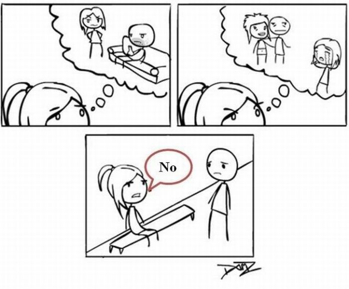 Let's dance - female logic