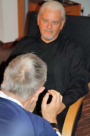 Werner Ablass im Gespräch Werner Ablass im Gespräch