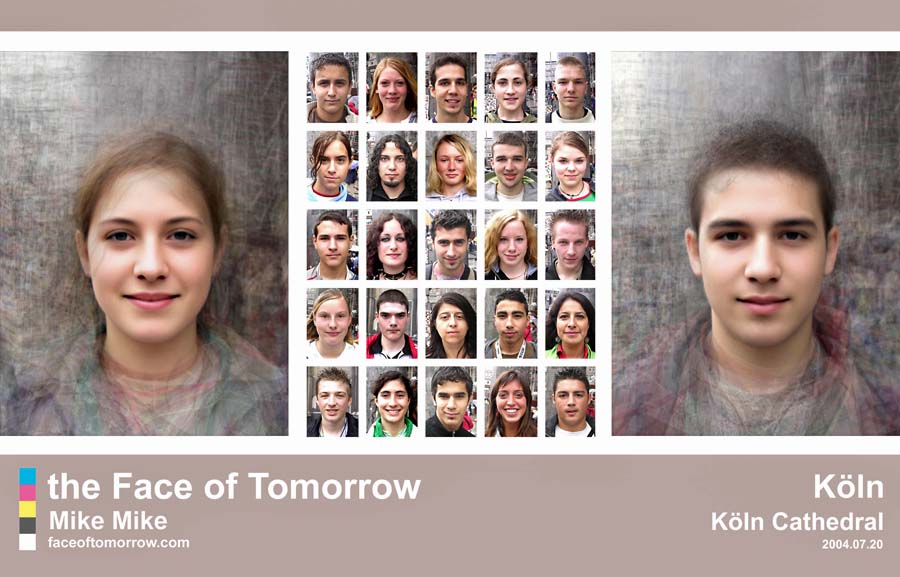 Average faces of Germany