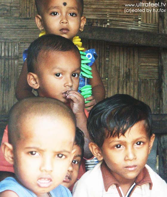 Children with hypnotic eyes in Havelock, Andaman Island. (cr)eated by h.r.fox @ Ultrafeel