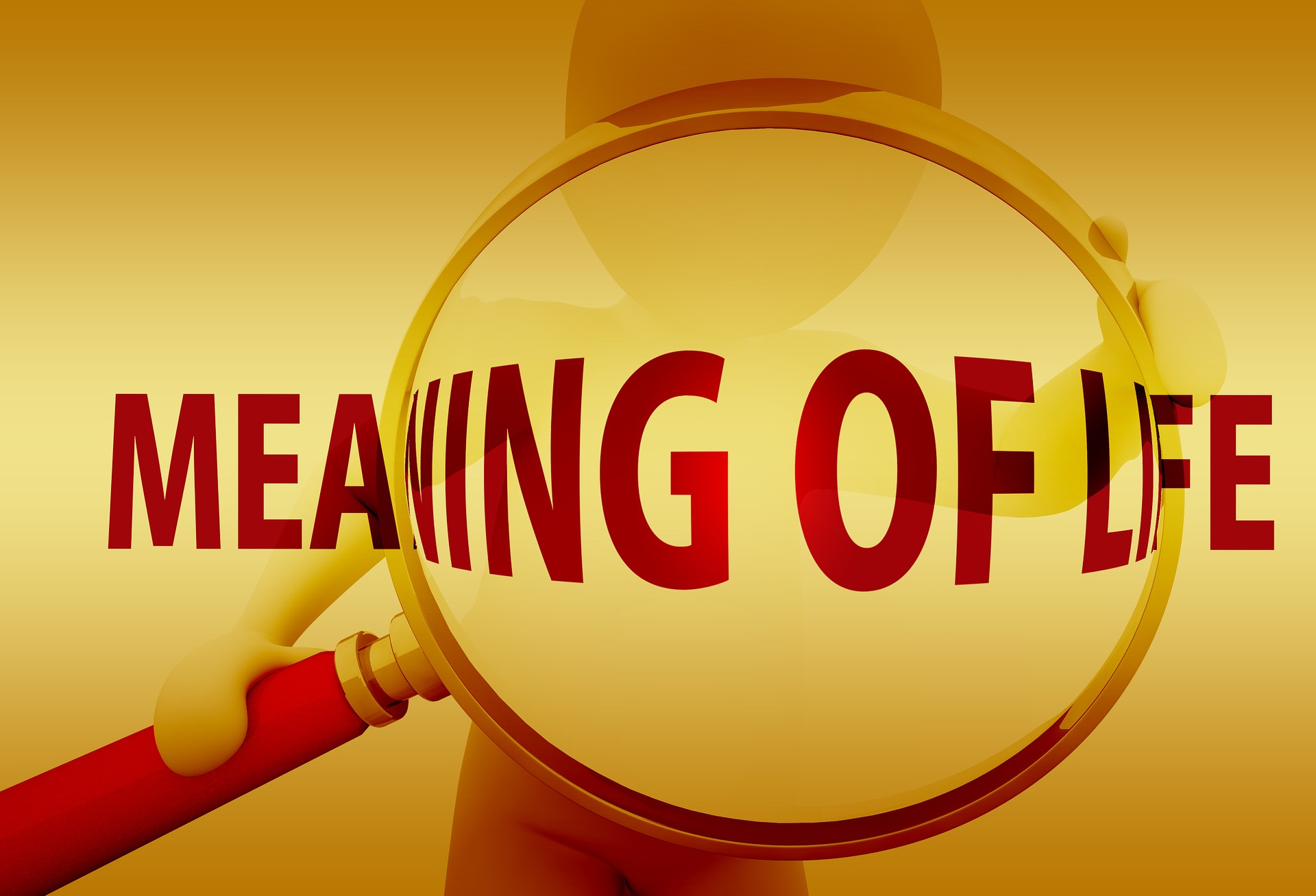 meaning-of-life-magnifier Meaning of Life with magnifier