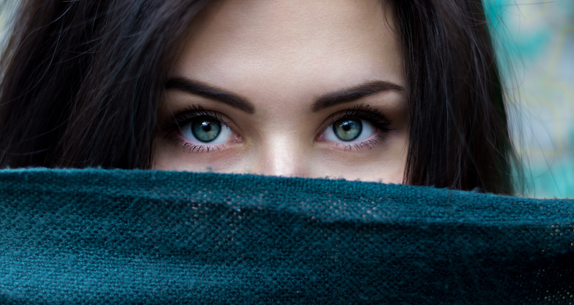 Beautiful and mysterious eyes